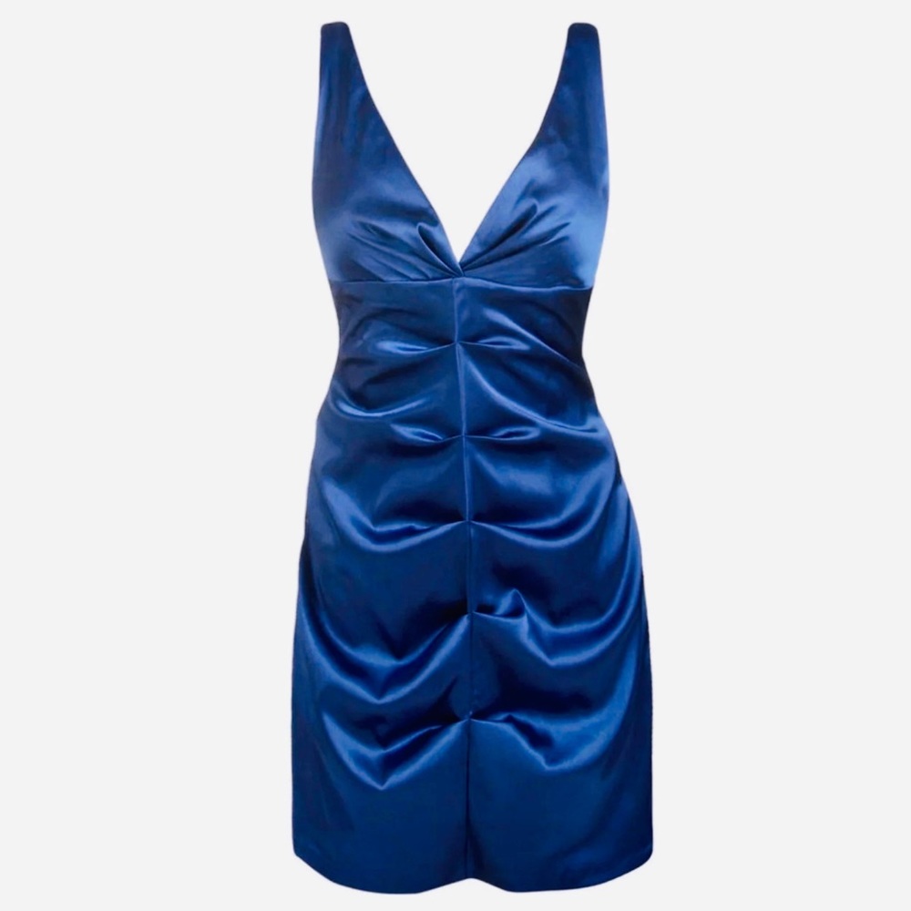 Arden B Satin Ruched Pencil Dress size 4